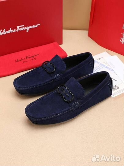 Мокасины* мужские ferragamo