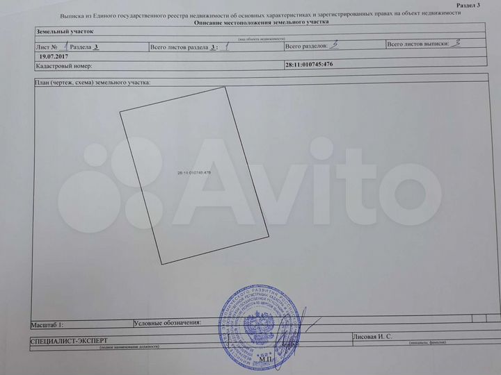 Участок 1 сот. (ИЖС)