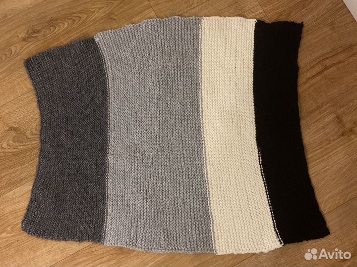 Плед вязаный