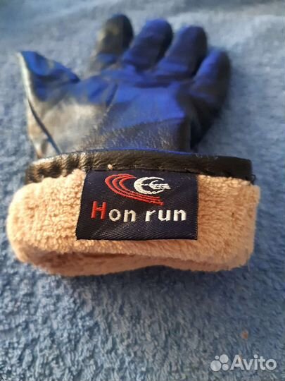 Перчатки женские кожаные