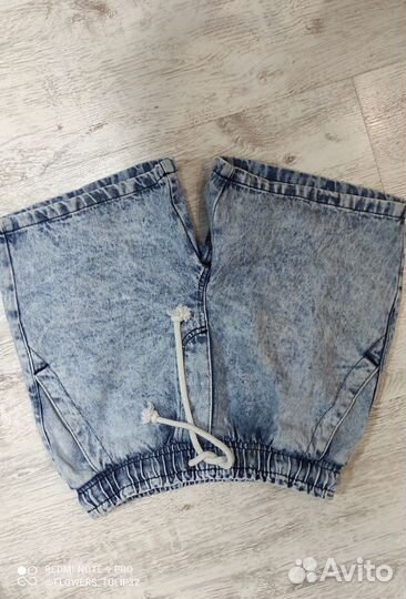 Шорты джинсовые