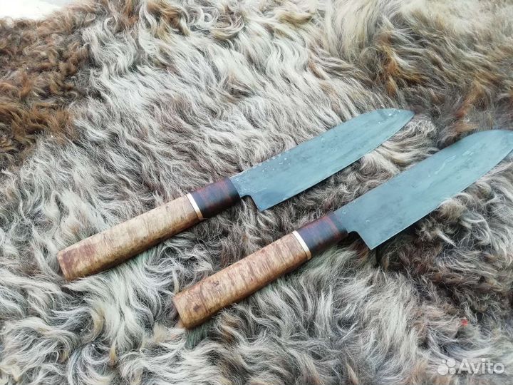 Японский кухонный нож Сантоку