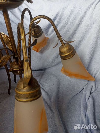 Люстра металл