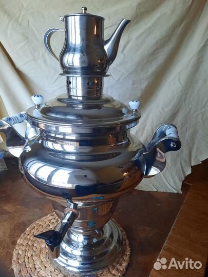 Самовар 15 литров Beem Royal III