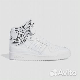 Adidas by jeremy scott 130mm js high store heel leather boots