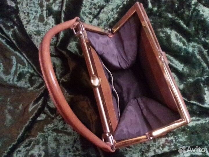 Сумка винтаж СССР кожа