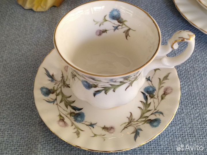 Винтаж, кофейная пара Royal Albert Brigadoon