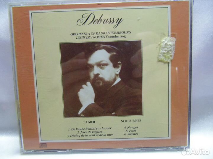 CD из Англии.Классическая музыка. Debussy.1