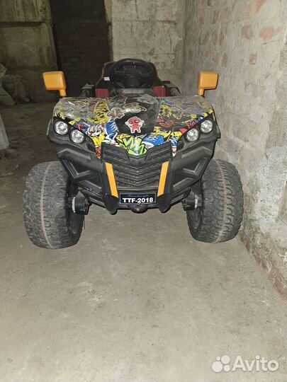 Детский электромобиль багги бу