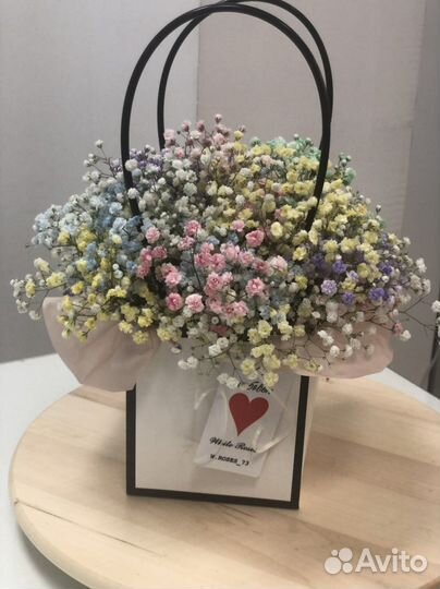 Композиция из гипсофилы