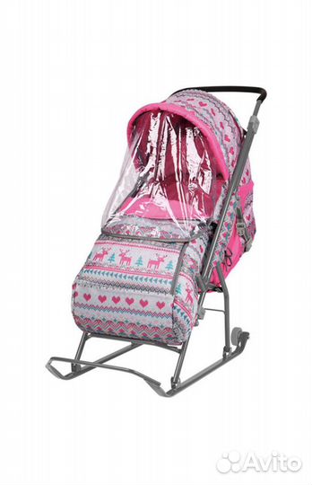 Санки-коляска