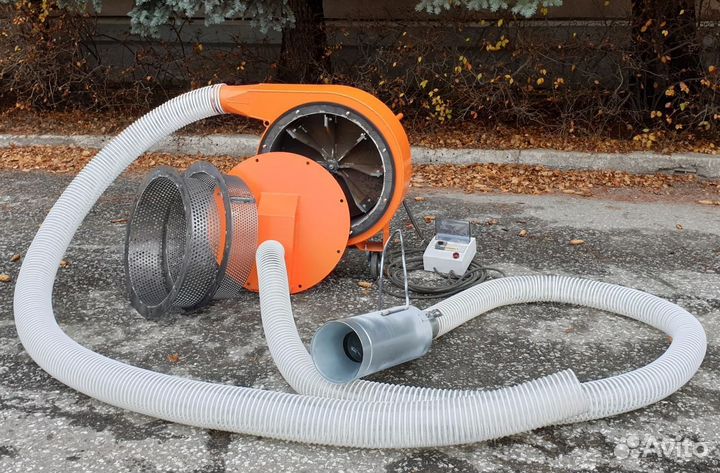 Зернодробилка 4кВт (380В) для зерна и сена