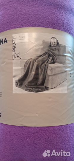 Плед Икеа флисовый