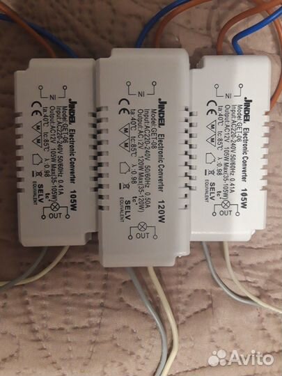 Трансформатор для люстры 105 и 120 ватт