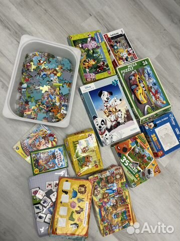 Пазлы,книжки