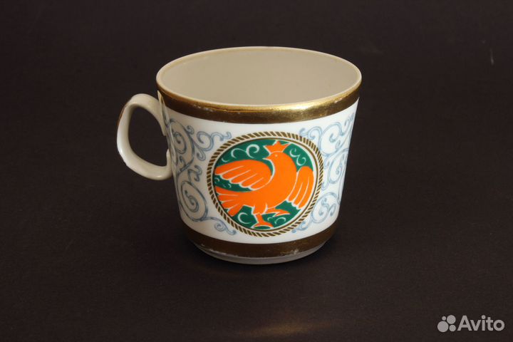 Кофейная чашка лфз, СССР Жар - Птица 1970-е