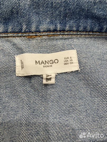 Джинсовая куртка mango