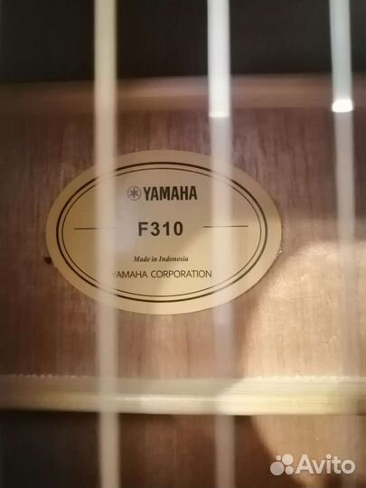 Акустическая гитара yamaha f310