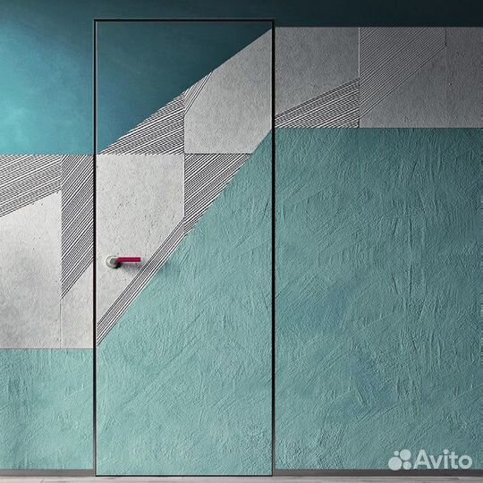 Скрытые двери под штукатурку