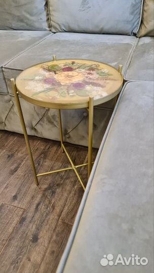 Журнальный столик из эпоксидной смолы