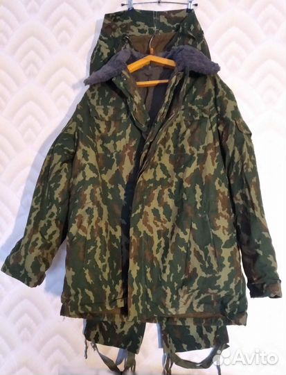 Куртка + брюки вс СССР зимние полевые новые 54-6