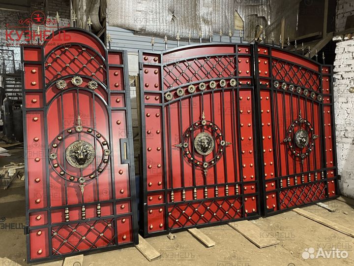 Кованые ворота