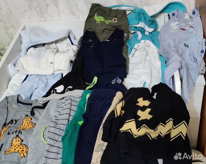 Детские вещи пакетом на мальчика 58-62