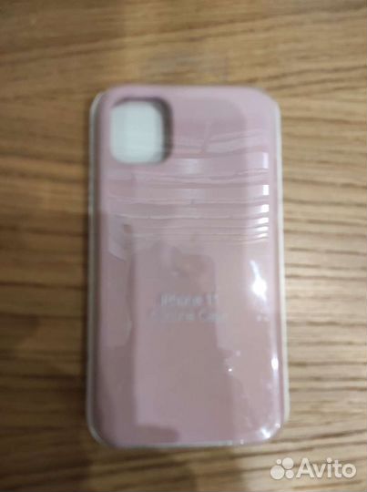 Чехол на iPhone 11, силиконовый, новый