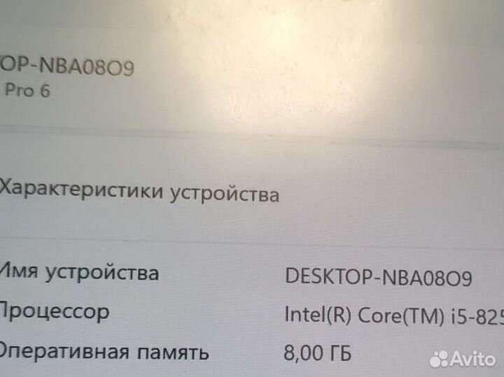 Microsoft surface pro 6 i5 8gb 128gb