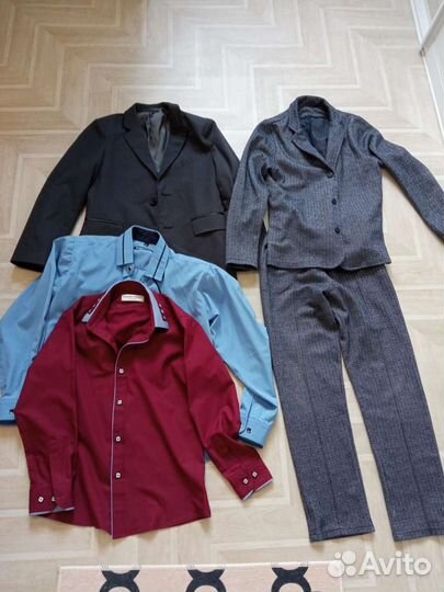 Школьная одежда на 134+макасины