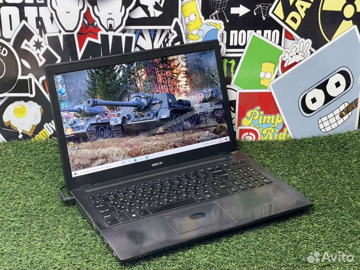 Большой Игровой ноутбук i3/8Gb/GT540M/SSD/HDD