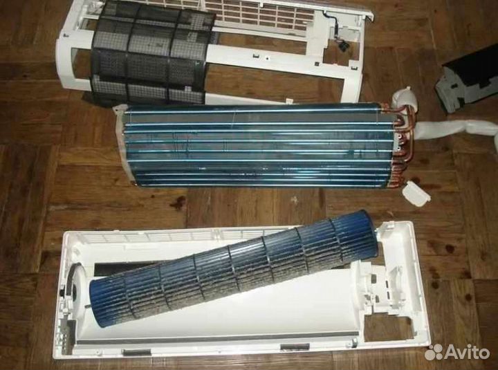 Чистка сплит систем, Ремонт, Заправка