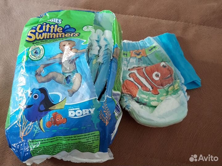 Трусики подгузники для плавания