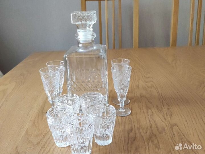 Набор советского хрусталя