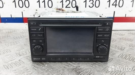 Магнитола nissan qashqai J10 (MUK04I401)