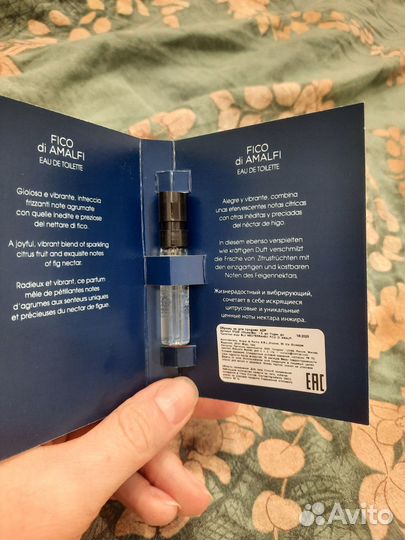 Acqua di parma blu mediterraneo 2 ml