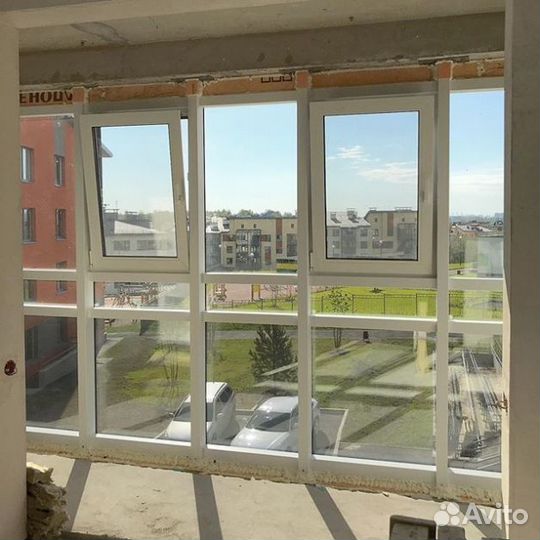 Пластиковые окна. остекление домов