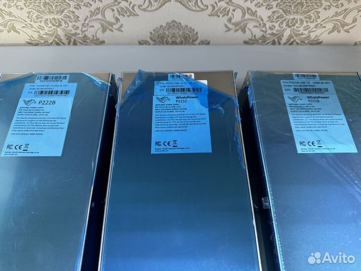 Блок питания P221C / P221B / 222B для whatsminer