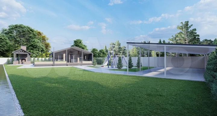 Дом 93 м² на участке 6 сот.