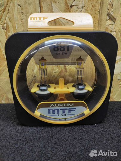 Галогенные лампы MTF-Light Aurum H27 (881)