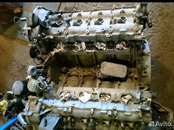 Двигатель M273KE55 X164 w164