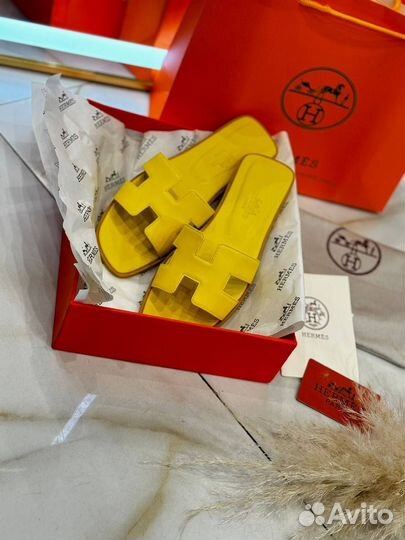 Шлепанцы Hermes
