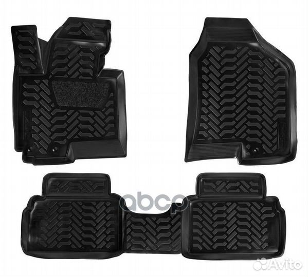 Ковры в салон (3D с подпят.) для hyundai IX35 1