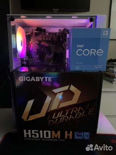 Комплект i3-10105F + gigabyte H510M K V2 LGA1200