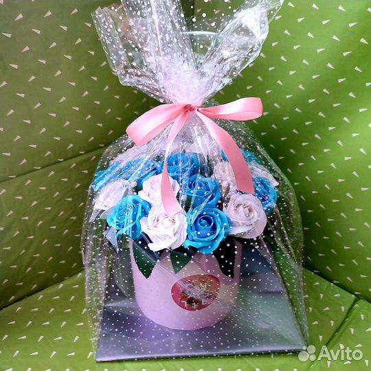 Мыльные букеты