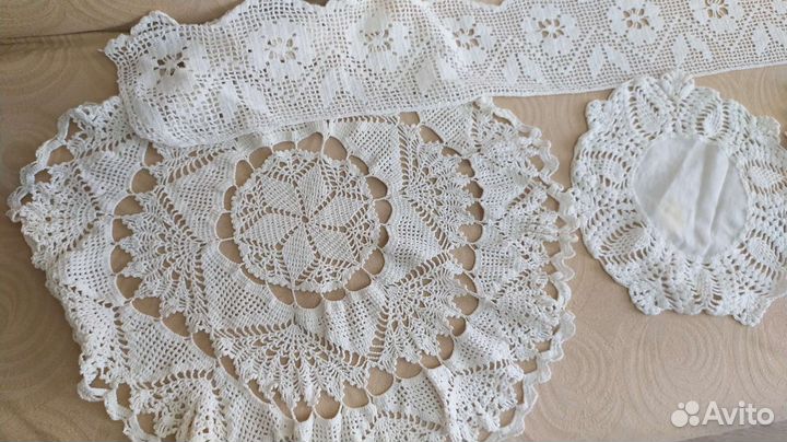Салфетки вязаные крючком