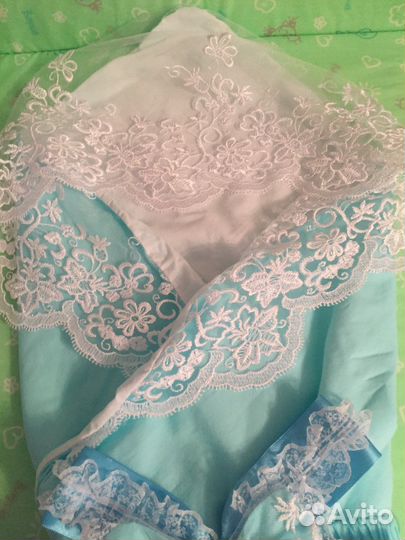 Конверт одеяло на выписку (для новорожденного)