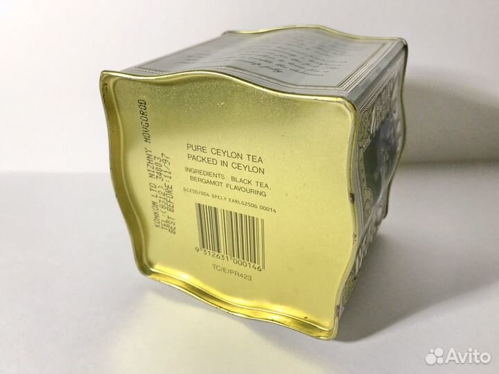 Чайная коробочка Dilmah 1997 года