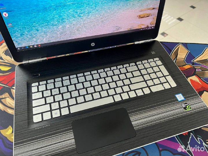 Hp 17.3 i5-7300HQ / 1050 2gb / 16gb /ssd+hdd