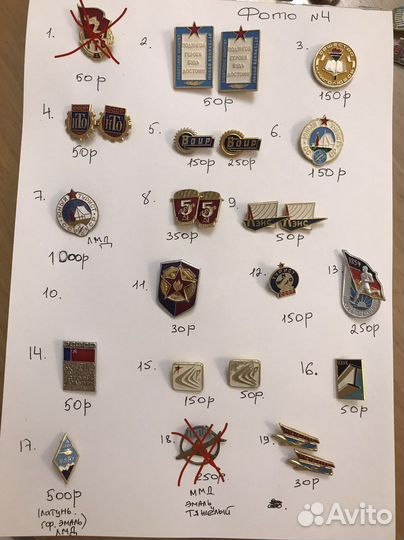 Значки СССР